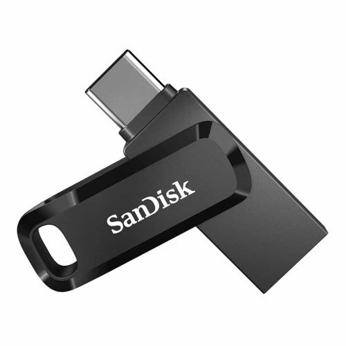 SanDisk Ultra Dual Drive USB flash drive 128 GB USB Type-A / USB Type-C 3.2 Gen 1 (3.1 Gen 1) Black, Silver