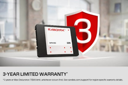 SanDisk SDSS31100TBB-000G0 internal solid state drive 1 TB 2.5" Serial ATA III 3D NAND