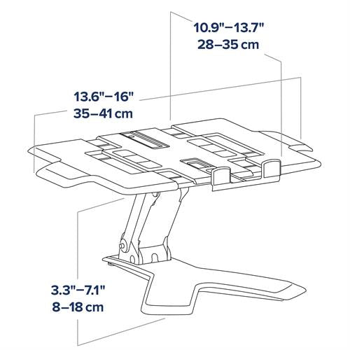 Ergotron Neo-Flex™ Notebook Lift Stand Laptop stand Black