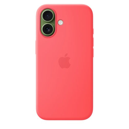 Apple iPhone 17 Silicone Case with MagSafe – Bright Guava