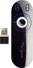 Targus Laser Presentation Remote wireless presenter Black, Grey
