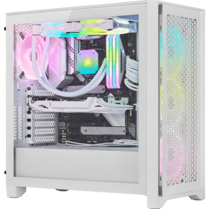 Corsair iCUE 4000D RGB Midi Tower White