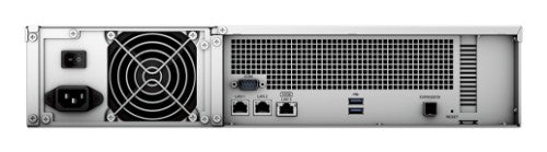 Synology RackStation RS2423+ NAS Rack (2U) Ryzen Embedded V1780B 8 GB DDR4 48 TB HDD DiskStation Manager Black