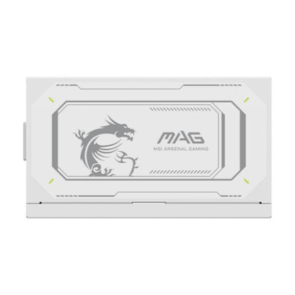 MSI MAG A1000GL PCIE5 WHITE power supply unit 1000 W 24-pin ATX ATX