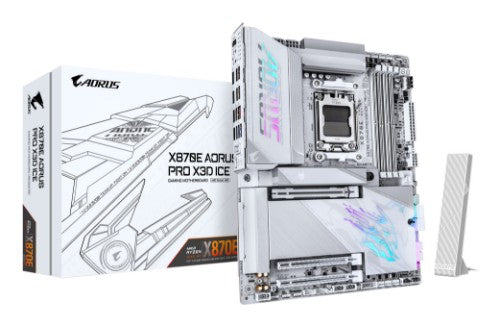 GIGABYTE X870E AORUS PRO X3D ICE Motherboard