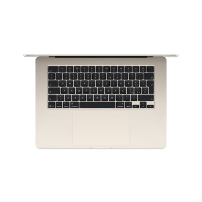 Apple MacBook Air 15-inch : M5 chip with 10‑core CPU and 10‑core GPU, 16GB, 1TB SSD - Starlight