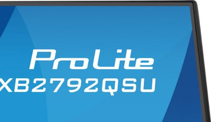iiyama ProLite XB2792QSU-B1 computer monitor 68.6 cm (27") 2560 x 1440 pixels Quad HD LED Black