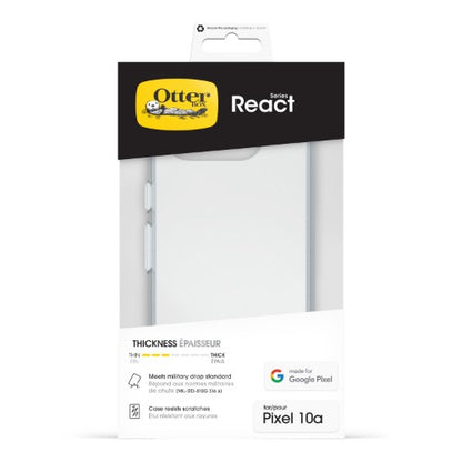 OtterBox React Series for Google Pixel 10a, transparent