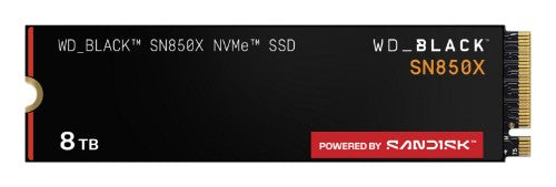 Western Digital Black WD_BLACK™ SN850X NVMe™ SSD POWERED BY SANDISK 8 TB
