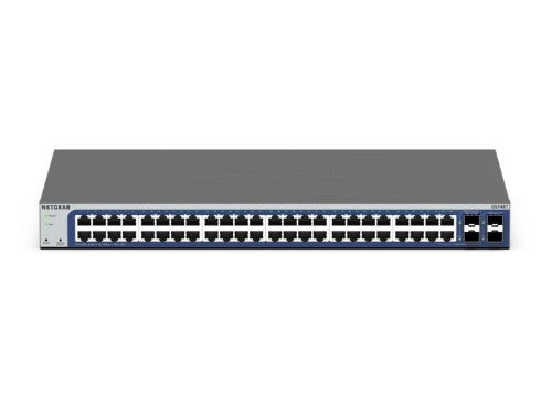 NETGEAR GS748T Managed L2/L3/L4 Gigabit Ethernet (10/100/1000) Black, Grey
