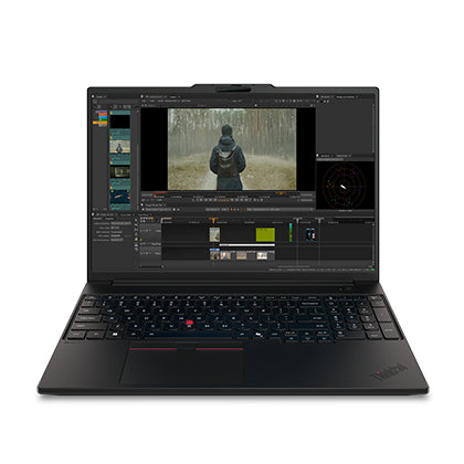 Lenovo ThinkPad P16s Gen 5 (Intel) Copilot+ PC 388H Mobile workstation 40.6 cm (16") WUXGA 32 GB LPDDR5x-SDRAM 1 TB SSD Wi-Fi 7 (802.11be) Windows 11 Pro Black UK English