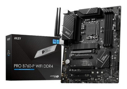 MSI PRO B760-P WIFI DDR4 motherboard Intel B760 LGA 1700 ATX