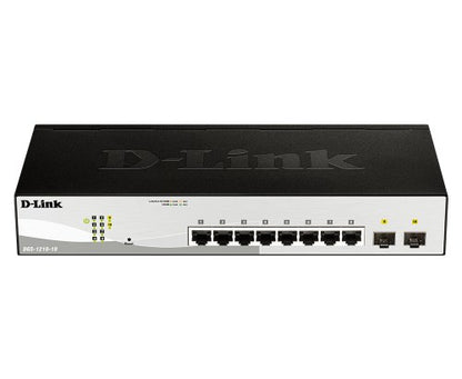 D-Link 10-Port Gigabit Smart Managed Switch with 2 SFP ports