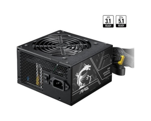 MSI MAG A750BN PCIE5 II power supply unit 750 W 24-pin ATX ATX Black