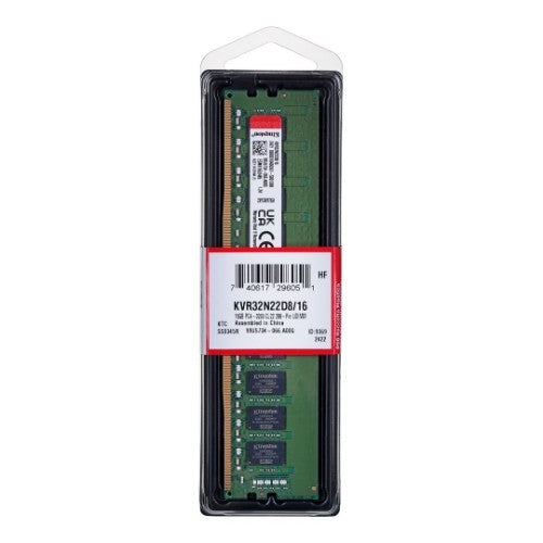 Kingston Technology ValueRAM memory module 16 GB 1 x 16 GB DDR4 3200 MT/s 288-pin DIMM