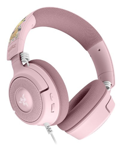 Razer Kraken V4 X – Pikachu & Eevee Edition Headset Wired Head-band Gaming USB Type-C / USB Type-A Pink
