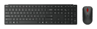 Lenovo 4X31S04847 keyboard Mouse included Home/Office RF Wireless + Bluetooth UK English Black