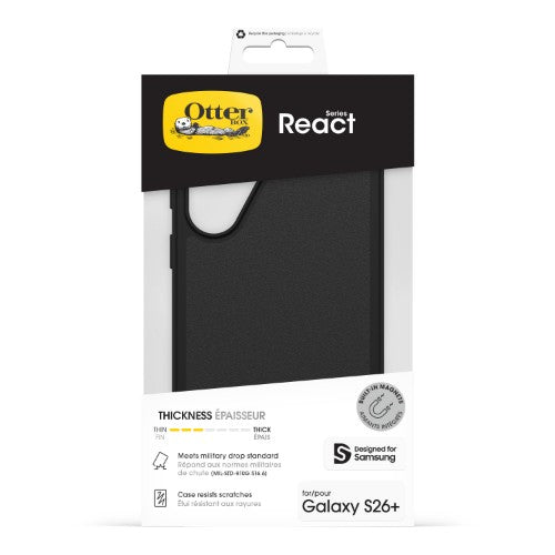 OtterBox React Magnets Series for Samsung Galaxy S26+, black
