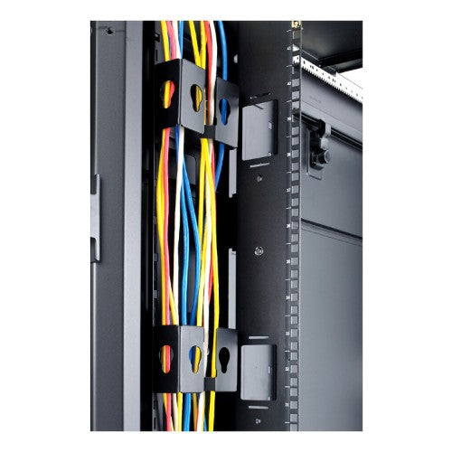 APC NetShelter Cable Management, Vertical Cable Manager, Containment Brackets, for NetShelter SX, SV, and VX Racks, 80 x 112 x 45 mm