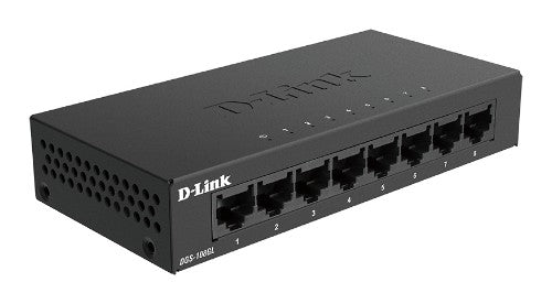 D-Link DGS-108GL 8-Port Gigabit Unmanaged Desktop Switch
