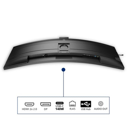 Philips 49B2U6900CH/00 computer monitor 124 cm (48.8") 5120 x 1440 pixels Dual QHD LCD Black