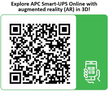 APC Smart-UPS On-Line SRT10KRMXLI - 10kW/VA, 6x C13 + 4x C19 + hardwire 1 phase output, rack mountable, Embedded NMC