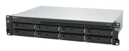 Synology RackStation RS1226+ NAS/storage server Rack (2U) AMD Ryzen V1500B 4 GB DDR4 0 TB Synology DSM Black