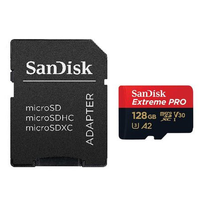 SanDisk Extreme PRO 128 GB MicroSDXC UHS-I Class 10