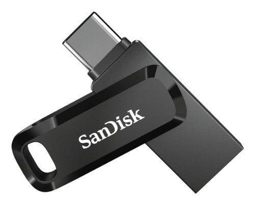SanDisk Ultra Dual Drive Go USB flash drive 256 GB USB Type-A / USB Type-C 3.2 Gen 1 (3.1 Gen 1) Black