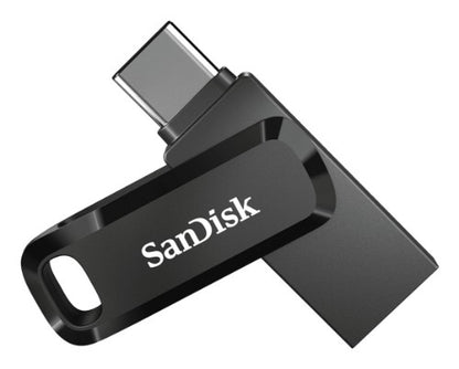 SanDisk Ultra Dual Drive Go USB flash drive 256 GB USB Type-A / USB Type-C 3.2 Gen 1 (3.1 Gen 1) Black