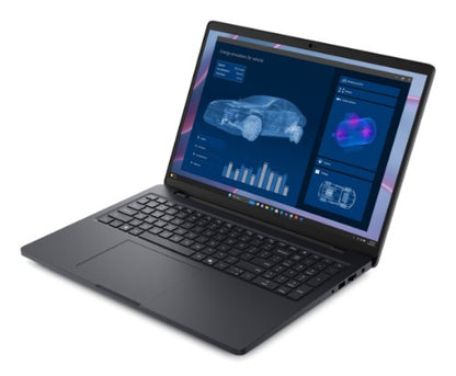 DELL Pro Max 16 MC16255 Copilot+ PC AMD Ryzen AI 7 PRO PRO 350 Mobile workstation 40.6 cm (16") Full HD+ 32 GB LPDDR5x-SDRAM 512 GB SSD NVIDIA RTX PRO 500 Blackwell Wi-Fi 7 (802.11be) Windows 11 Pro Black UK English