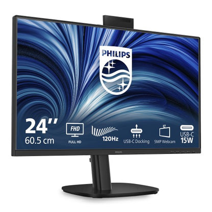 Philips 3000 series 24B2U3301H/00 computer monitor 60.5 cm (23.8") 1920 x 1080 pixels Full HD LCD Black