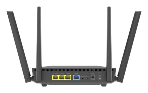 ASUS RT-AX52 Pro wireless router Gigabit Ethernet Dual-band (2.4 GHz / 5 GHz) Black